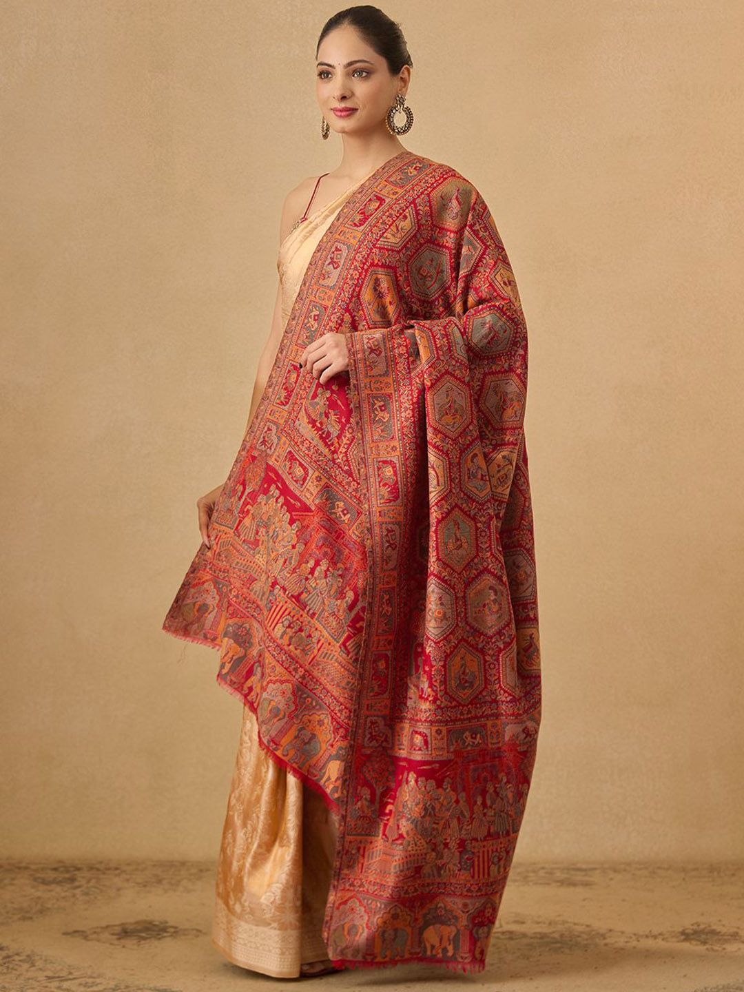 Dhiyona PA Floral Printed Shawl