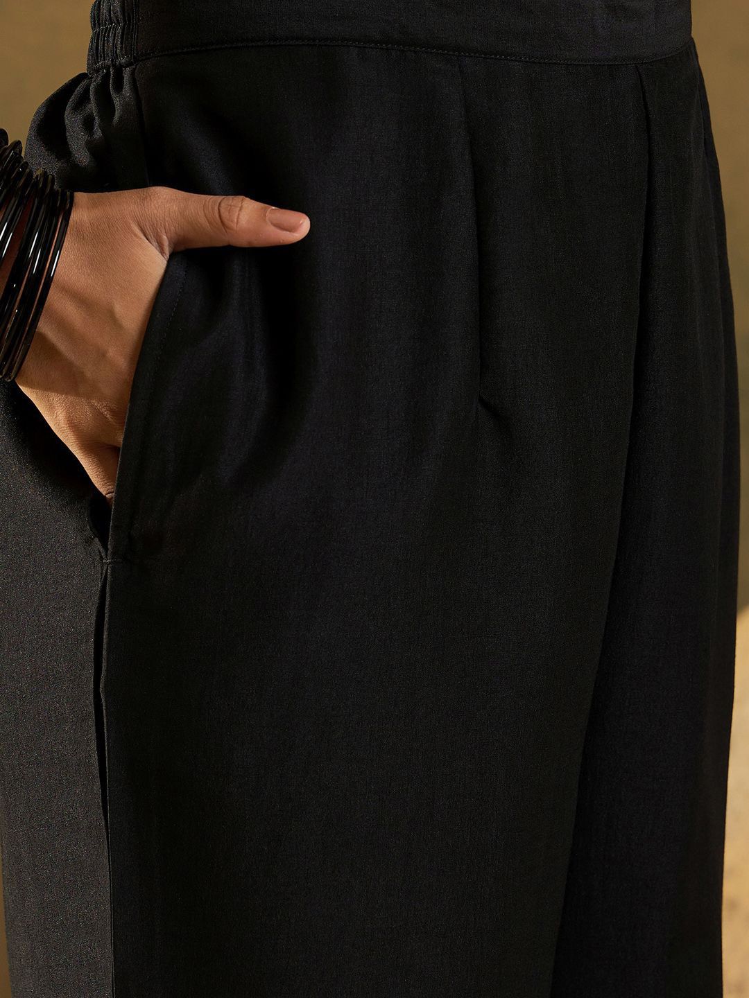 Ethnic Motifs Embroidered Kurta with Trousers & Dupatta