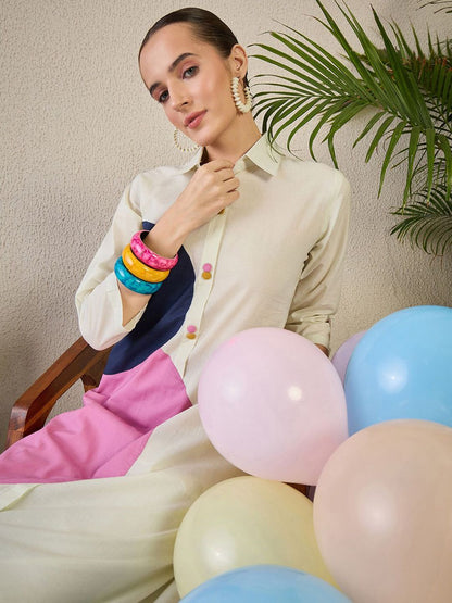 Dhiyona IE INDO ERA Women Printed Tunic with Trousers