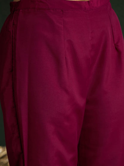 Dhiyona IE Ethnic Motifs Embroidered Kurta with Trousers & Dupatta