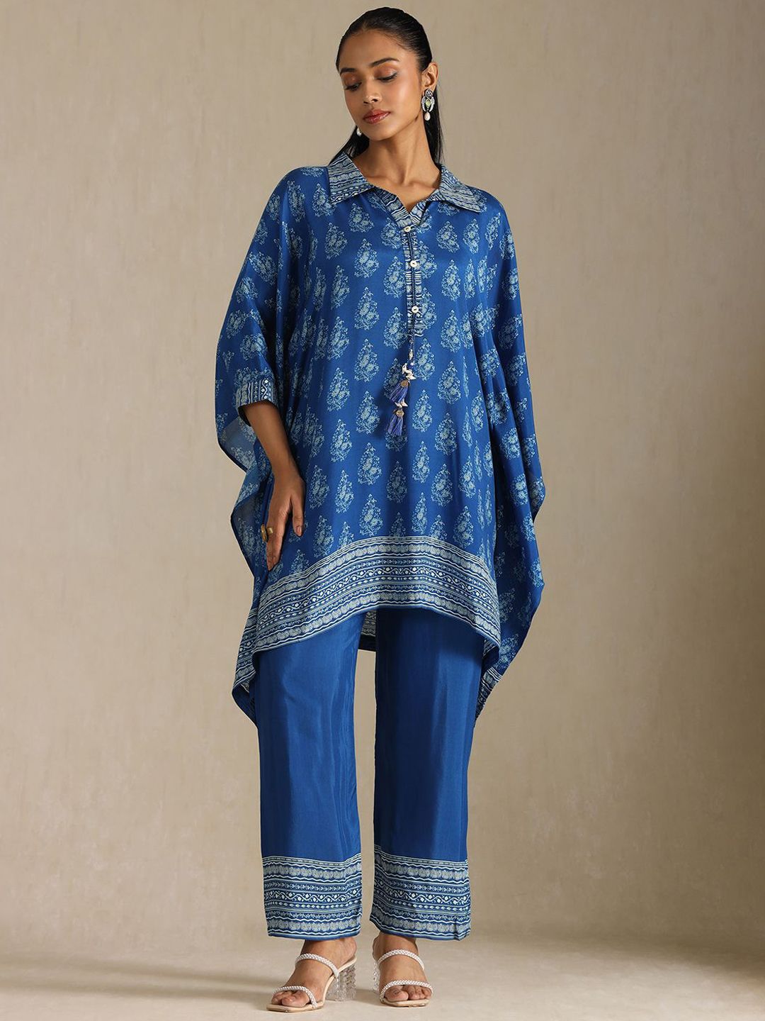 Dhiyona SO Women's Women Floral Printed Kurta with Palazzo