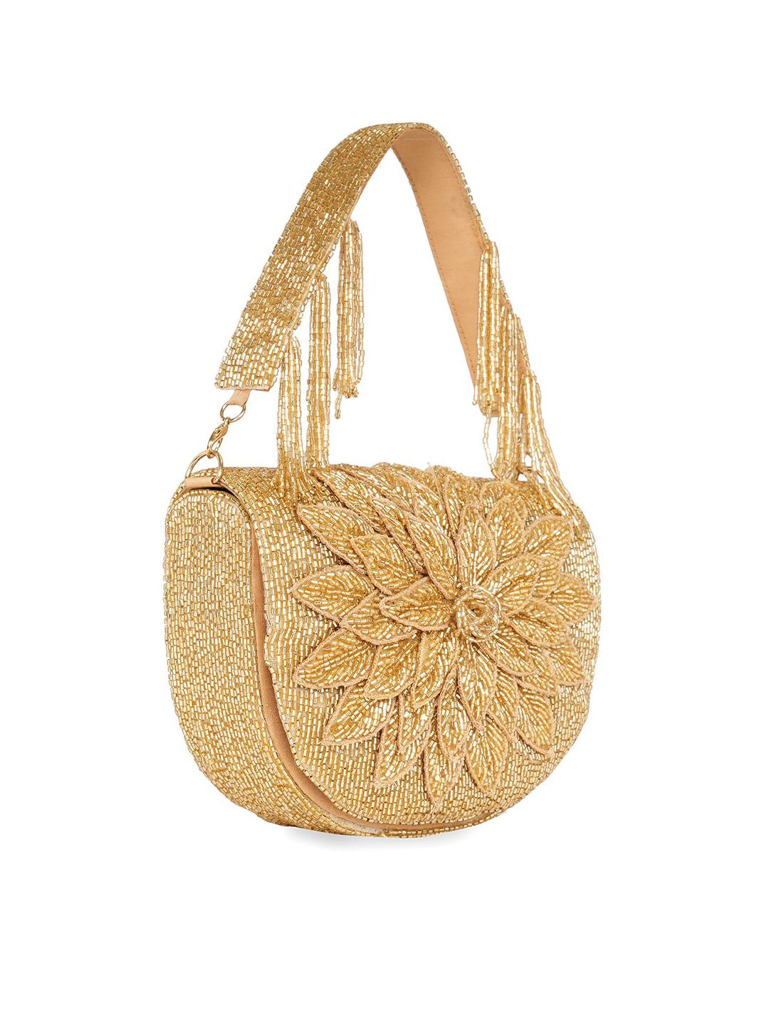 Dhiyona NR Embroidered Water Resistant Box Clutch