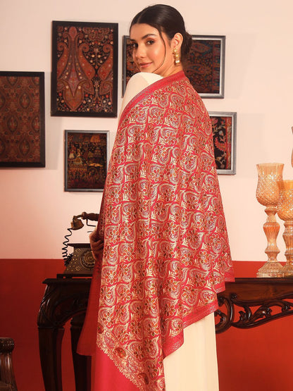 Dhiyona PA Nalki Embroidered Shawl