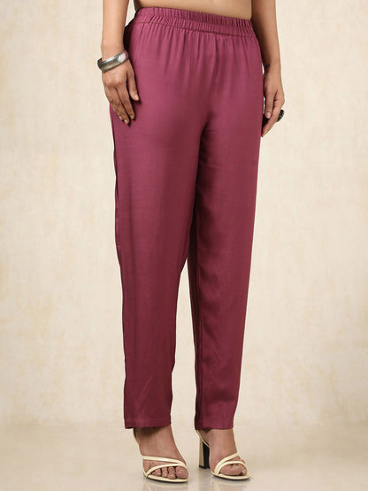 Dhiyona SO Women's Women Ethnic Motifs Printed Regular Pure Cotton Kurta with Trousers & With Dupatta