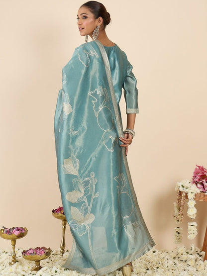Women Regular Kurta with Trousers & With Dupatta