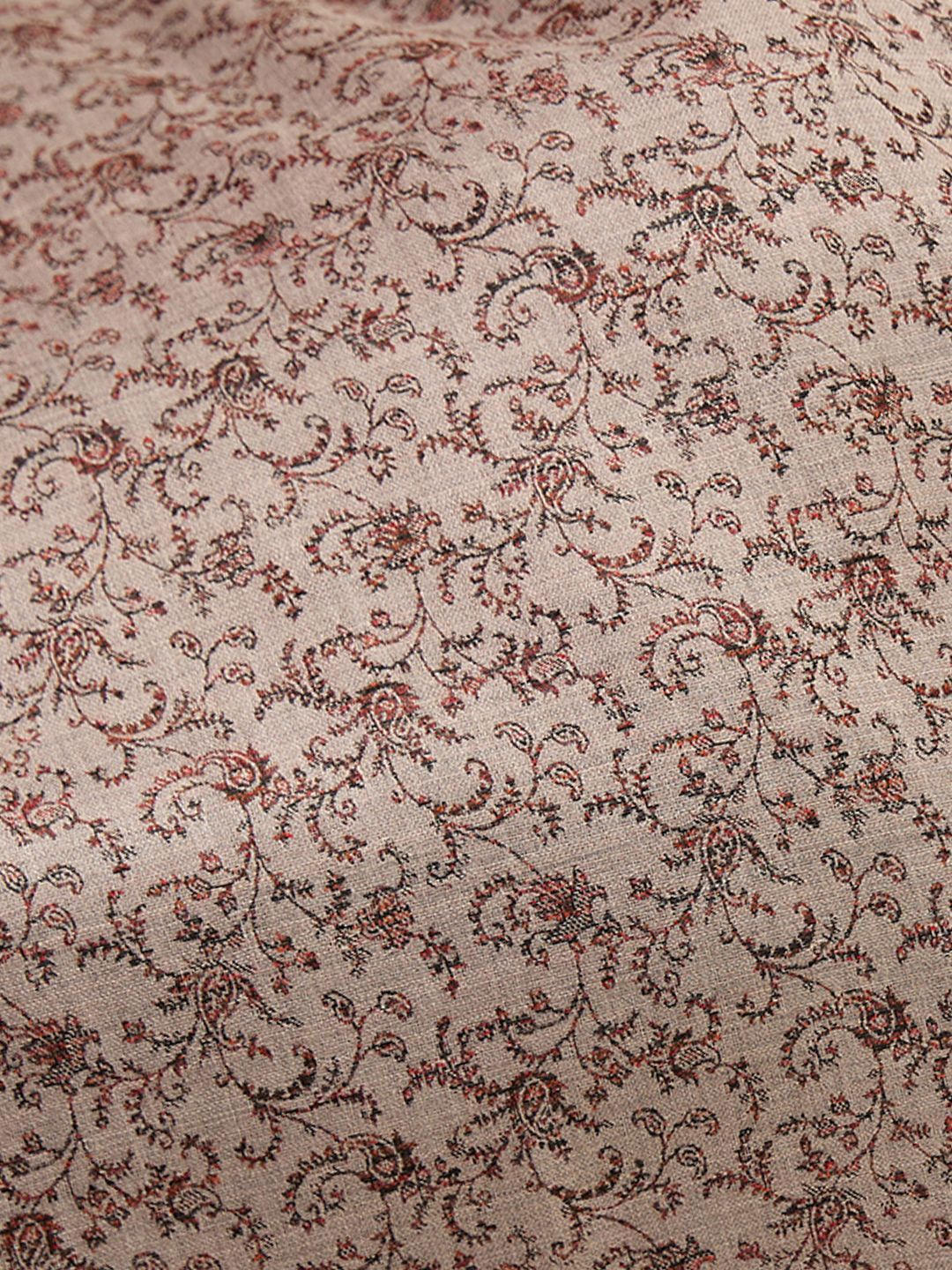 Dhiyona PA Sosani Floral Woven Design Wool Jamawar