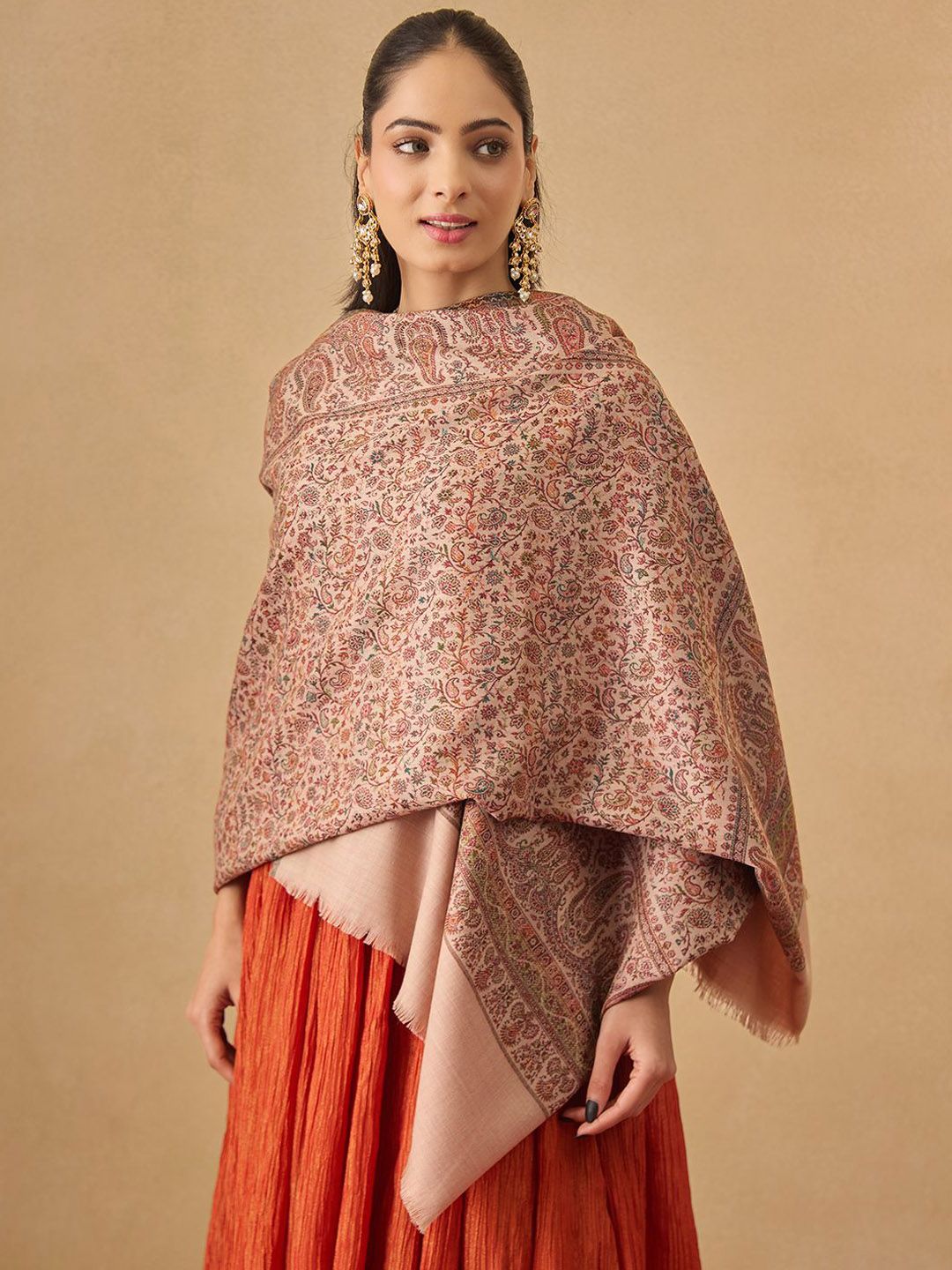 Dhiyona PA Paisley Woven Design Shawl