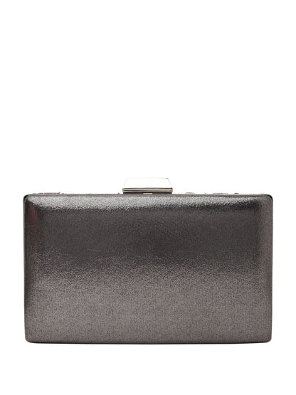 Dhiyona NR Mother Of Pearl Embroidered Box Clutch