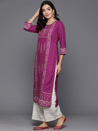 Dhiyona IE Pack of 2 Ethnic Motifs Printed Kurta