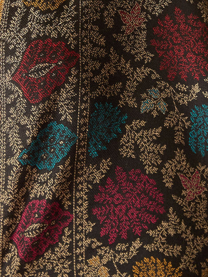 Dhiyona PA Women Floral Woven Design Shawl