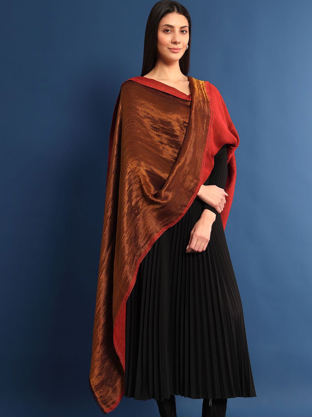 Dhiyona PA Woven Design Woollen Shawl