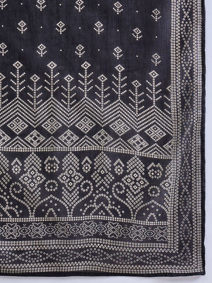 Women Printed Regular Pure Cotton Kurta with Trousers & With Dupatta