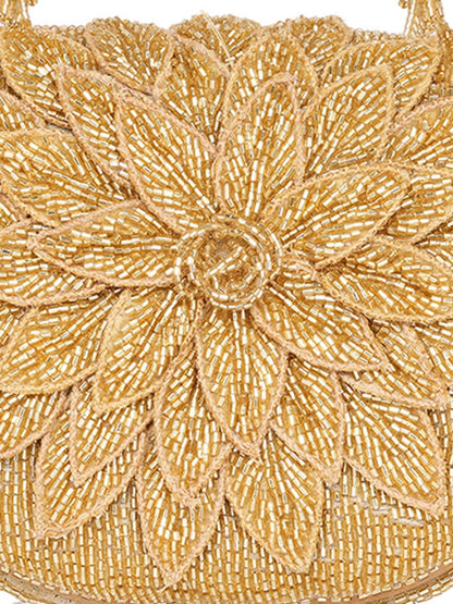 Dhiyona NR Embroidered Water Resistant Box Clutch