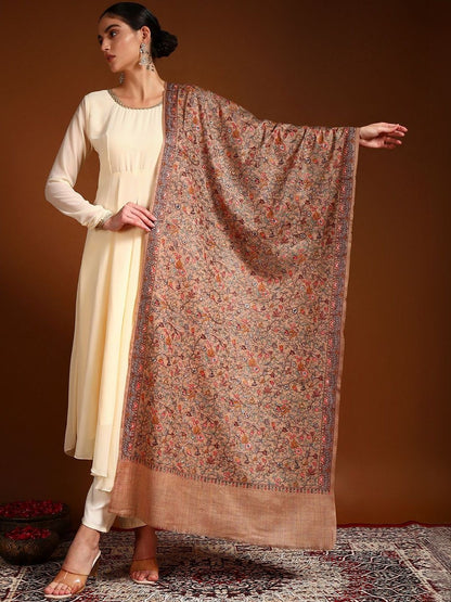 Dhiyona PA Women Floral Embroidered Shawl