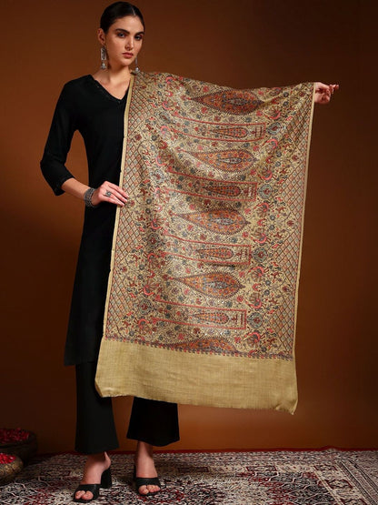 Dhiyona PA Women Floral Embroidered Shawl