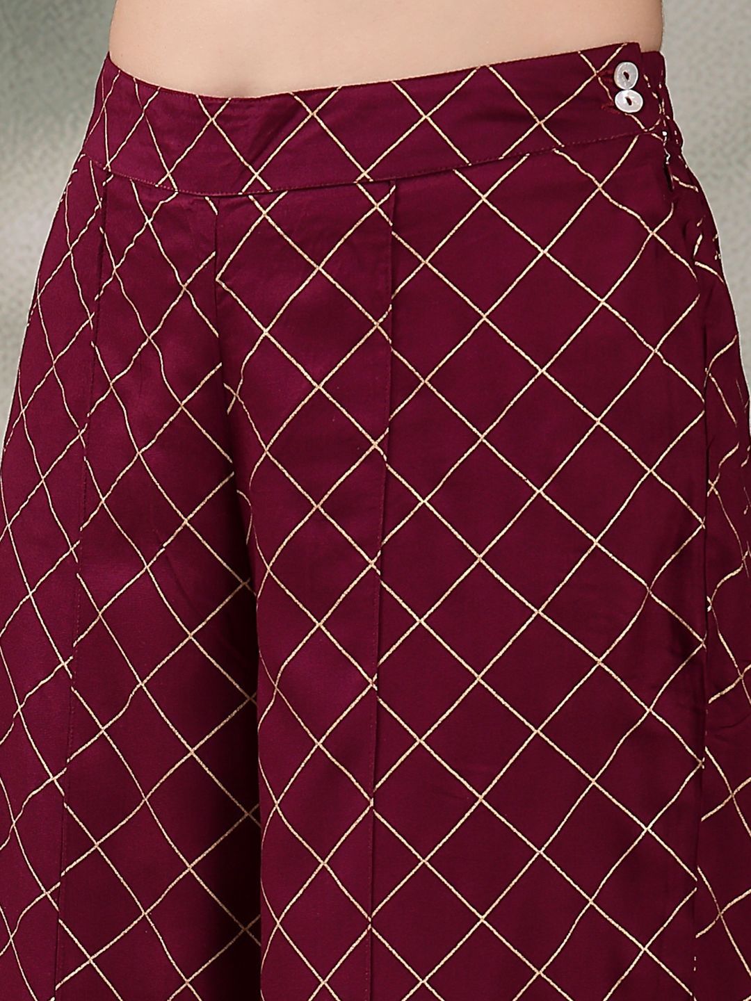 Dhiyona SN Women's Embroidered Straight Kurta With Palazzos & Dupatta